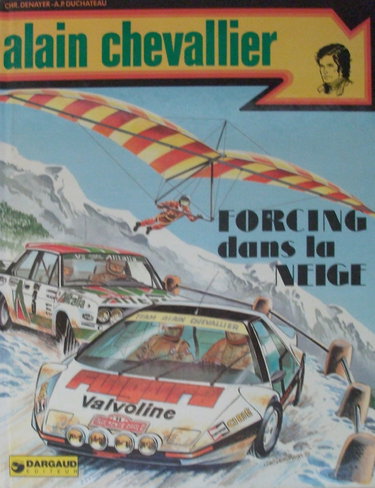 Couverture de Forcing dans la neige : Une histoire du journal Tintin (Alain Chevalier)