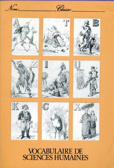 Vocabulaire des sciences humaines