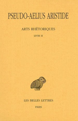 Arts rhétoriques. Vol. 2. Livre II : le discours simple