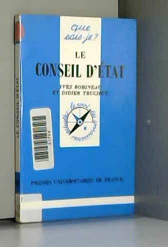 Le Conseil d'Etat