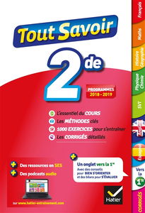 Tout savoir 2de : nouveaux programmes 2017-2018