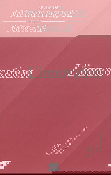 Revue de métaphysique et de morale, n° 3 (2014)