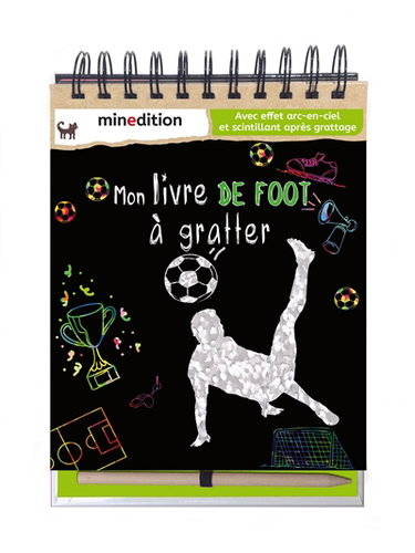 Couverture de Mon livre de foot à gratter