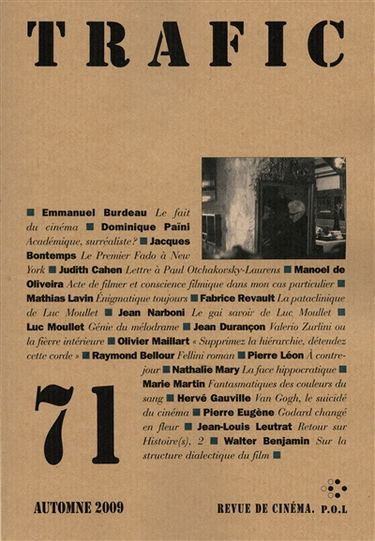 Trafic, n° 71