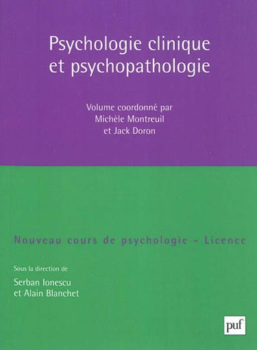 Psychologie clinique et psychopathologie