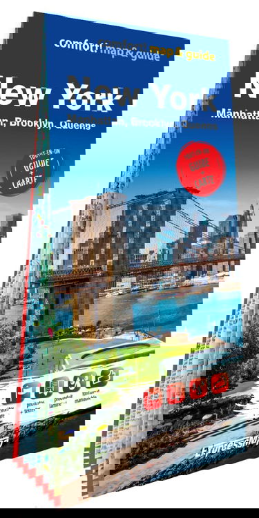 New York 1/70.000, 1/15.000 (map&guide XL / carte et guide XL, laminée - plan de ville)