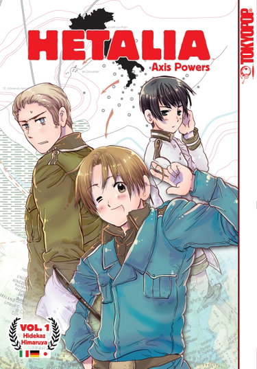 Couverture de Hetalia Axis Powers Volume 1.