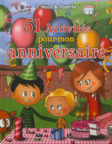 Couverture de 51 activités pour mon anniversaire
