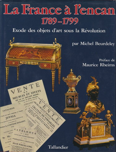 Couverture de L'Exode des objets d'art sous la Révolution