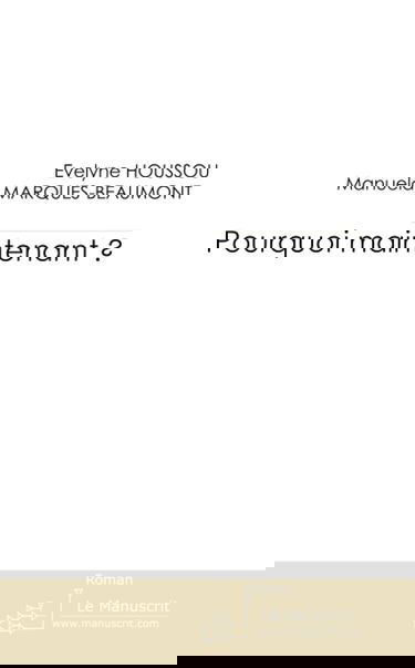 POURQUOI MAINTENANT ?