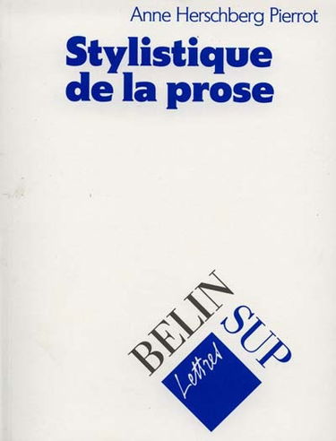 Stylistique de la prose