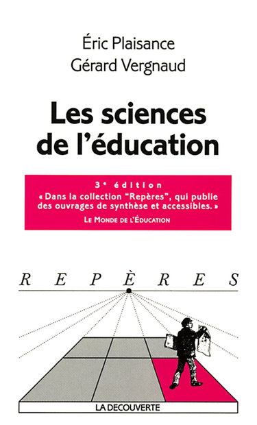 Couverture de Les sciences de l'éducation
