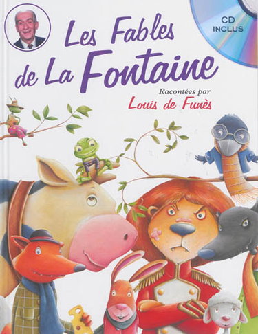 Couverture de Les fables de La Fontaine