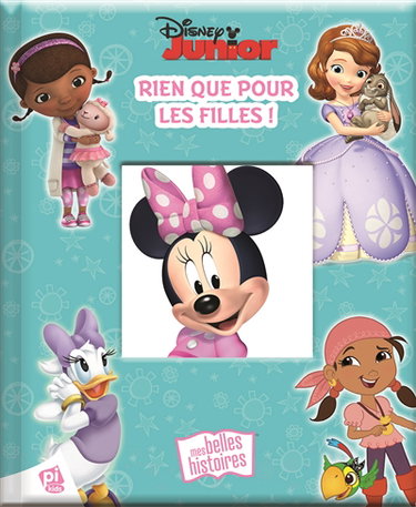 Couverture de Disney junior : rien que pour les filles !