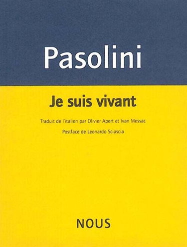 Couverture de Je suis vivant