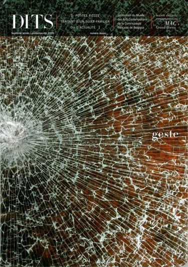 Dits, n° 12. Le geste