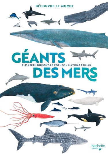 Couverture de Géants des mers par Elisabeth Dumont-Le Cornec