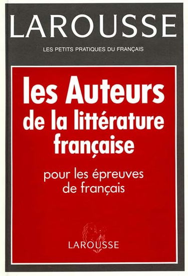 Les auteurs de la littérature française