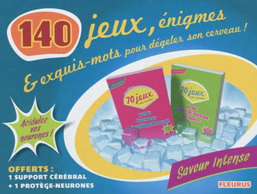 Couverture de 140 jeux, énigmes & exquis-mots pour dégeler son cerveau !