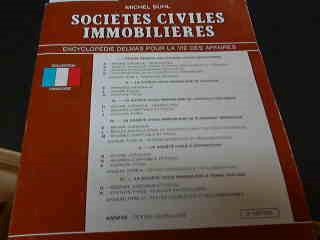 Couverture de Sociétés Civiles Immobilières