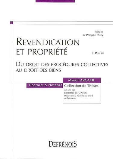 Revendication et propriété