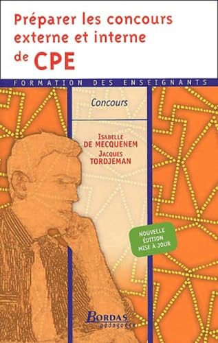 Préparer le concours externe et interne de CPE