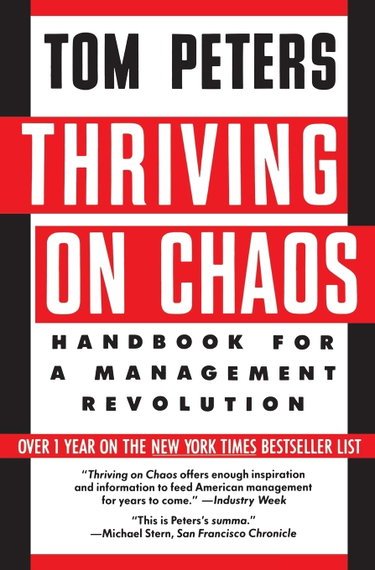 Couverture de Thriving on Chaos: Handbook for a Management Revolution