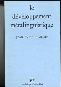 Le Développement métalinguistique