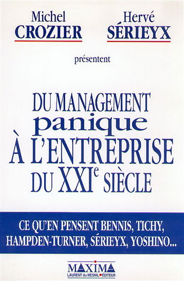 Du management panique à l'entreprise du XXIe siècle