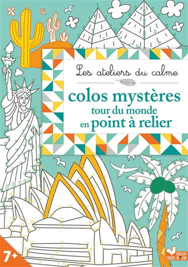Couverture de Colos mystères : tour du monde en points à relier