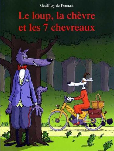 Couverture de le loup la chevre et les 7 chevreaux