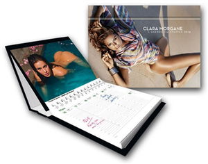 Clara Morgane : l'agenda-calendrier 2014