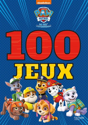 Couverture de Pat' Patrouille : 100 jeux