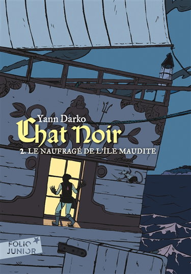 Couverture de Chat noir. Vol. 2. Le naufragé de l'île maudite