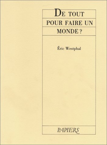 Couverture de De tout pour faire un monde ?