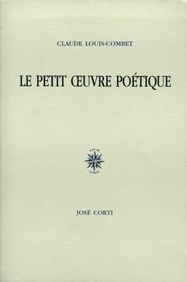 Le petit oeuvre poétique