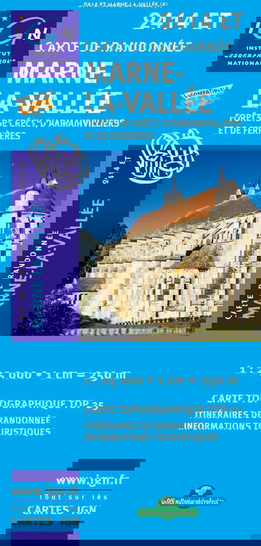 Marne-la-Vallée / Forêts:Crécy,Armainvilliers,Ferrières (2414ET)