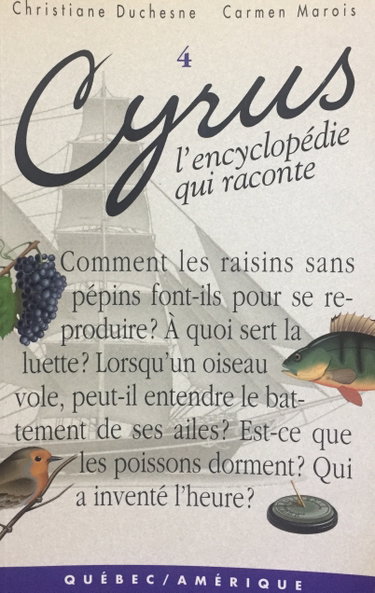 Couverture de Cyrus l'Encyclopedie Qui Raconte