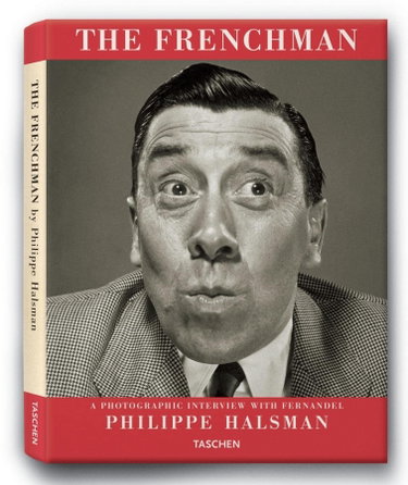 Couverture de The Frenchman: A Photographic Interview With Fernandel par Philippe Halsman
