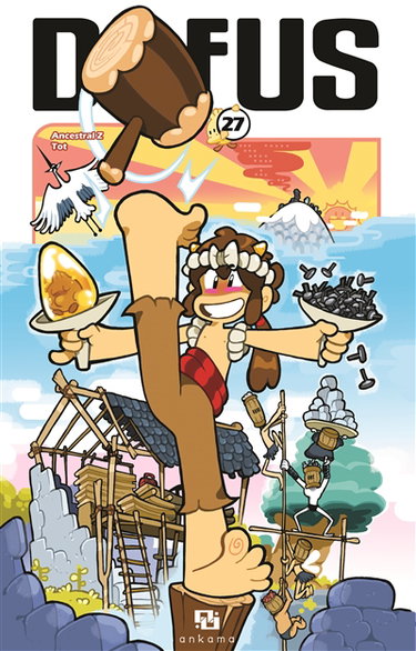 Couverture de Dofus. Vol. 27. Arakné Kid par Tot