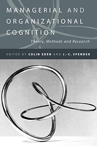 Couverture de Managerial and Organizational Cognition: Theory, Methods and Research