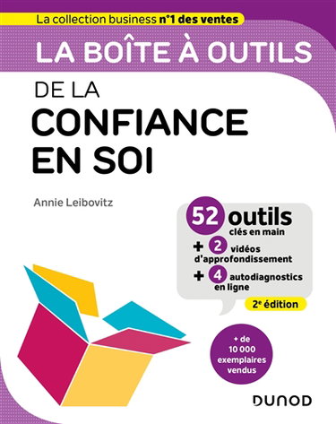 Couverture de La boîte à outils de la confiance en soi : 52 outils clés en main + 2 vidéos d'approfondissement + 4 autodiagnostics en ligne