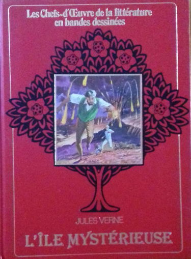 L'Île mystérieuse (Édition adaptée pour la jeunesse, illustrée en bandes dessinées)