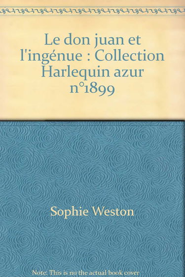 LE DON JUAN ET L'INGENUE