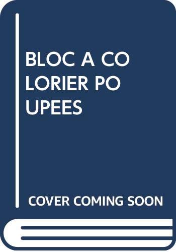 Bloc A Colorier Poupees