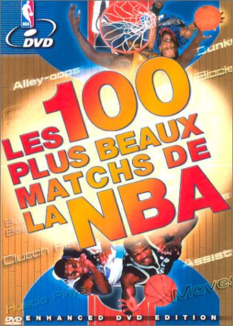 Couverture de Les 100 plus beau matchs de la NBA