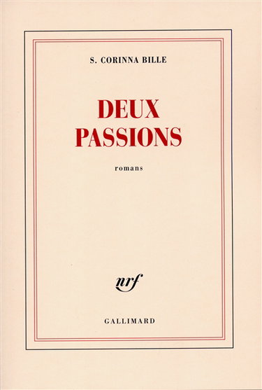 Couverture de Deux passions : romans