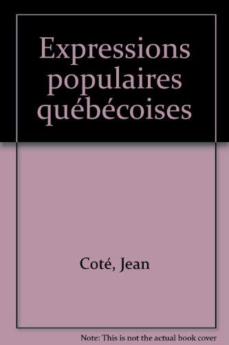 Expresions populaires québecoises