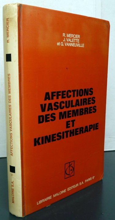Couverture de Affections vasculaires des membres et kinesitherapie.