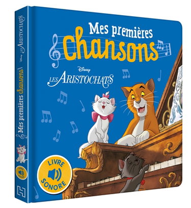Couverture de Les aristochats par Walt Disney company